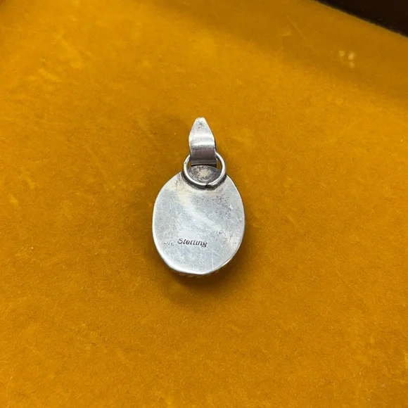 Mother of Pearl Sterling Silver Pendant - Picture 3 of 7